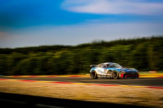 #87 AKKODIS ASP Mercedes AMG GT4 Jim Pla Jean Luc Beaubelique Pro-Am, Free Practice 2, GT4 - European Series
 | SRO / TWENTY-ONE CREATION - Jules Benichou