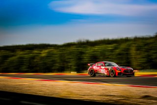 #32 Selleslagh Racing Team Mercedes AMG GT4 Jean-Luc Behets Johan Vannerum Am, Free Practice 2, GT4 - European Series
 | SRO / TWENTY-ONE CREATION - Jules Benichou