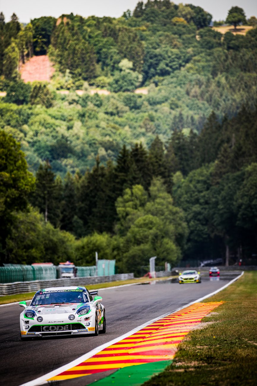 #36 Code Racing Development Alpine A110 GT4 Evo Antoine Leclerc Loïc Villiger Pro-Am, GT4 - European Series, Qualifying
