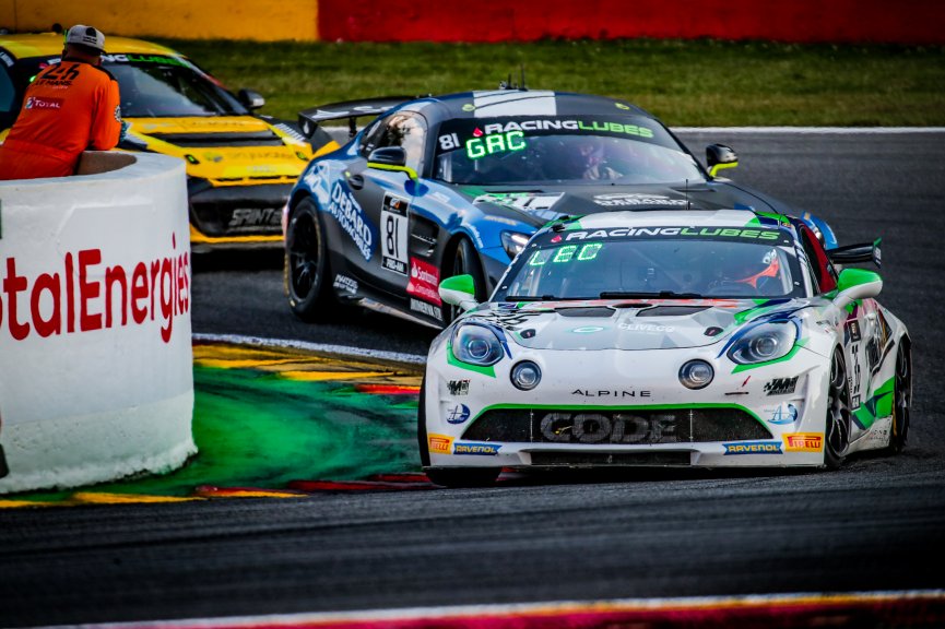 #36 Code Racing Development Alpine A110 GT4 Evo Antoine Leclerc Loïc Villiger Pro-Am, GT4 - European Series, Race 1
