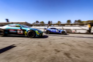 #6 Hella Pagid - racing one Ralf Kelleners Moritz Gisy Aston Martin AMR Vantage GT4 Silver Cup, Free Practice 1
 | SRO / Kevin Pecks