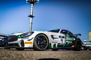 #4 Drago Racing Team ZVO Theo Nouet Robert Haub Mercedes AMG GT4 Pro-Am, Free Practice 2, GT4
 | SRO / TWENTY-ONE CREATION - Jules Benichou