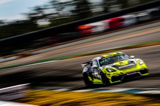 #38 W&S Motorsport Hendrik Still Max Kronberg Porsche 718 Cayman GT4 RS CS Pro-Am, GT4, Qualifying
 | SRO / TWENTY-ONE CREATION - Jules Benichou