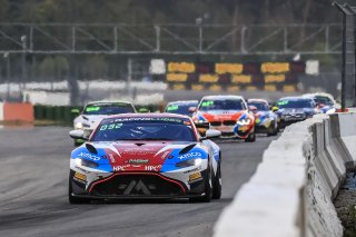 #58 Mirage Racing Ruben del Sarte Paul-Aurel Konig Aston Martin AMR Vantage GT4 Silver Cup, Race 1
 | SRO / Patrick Hecq Photography