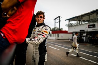 #15 NM Racing Team Lluc Ibanez Enzo Joulie Mercedes AMG GT4 Silver Cup, GT4, Pitlane, Race 1
 | SRO / TWENTY-ONE CREATION - Jules Benichou