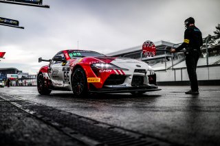 #66 CMR Antoine Potty Romain Monti Toyota GR Supra GT4 Silver Cup, GT4, Pitlane, Race 1
 | SRO / TWENTY-ONE CREATION - Jules Benichou