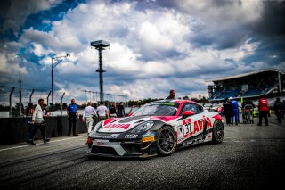 #37 W&S Motorsport Mikhail Loboda Andrey Solukovtsev Porsche 718 Cayman GT4 RS CS Am, GT4, Grid Walk, Race 1
 | SRO / TWENTY-ONE CREATION - Jules Benichou