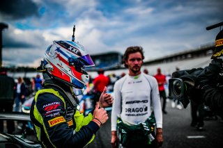 #4 Drago Racing Team ZVO Theo Nouet Robert Haub Mercedes AMG GT4 Pro-Am, GT4, Grid Walk, Race 1
 | SRO / TWENTY-ONE CREATION - Jules Benichou