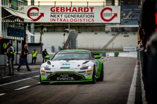 #80 AGS Events Tom Verdier Loris Cabirou Aston Martin AMR Vantage GT4 Silver Cup, GT4, Pitlane, Race 1
 | SRO / TWENTY-ONE CREATION - Jules Benichou