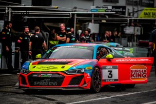 #3 Team Speedcar Benjamin Lariche Robert Consani Audi R8 LMS GT4 Silver Cup, GT4, Pitlane, Race 1
 | SRO / TWENTY-ONE CREATION - Jules Benichou