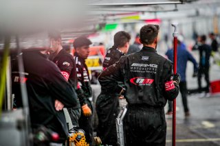#15 NM Racing Team Lluc Ibanez Enzo Joulie Mercedes AMG GT4 Silver Cup, GT4, Pitlane, Race 1
 | SRO / TWENTY-ONE CREATION - Jules Benichou