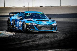 #42 Sainteloc Racing Gregory Guilvert Fabien Michal Audi R8 LMS GT4 Pro-Am, GT4, Race 2
 | SRO / TWENTY-ONE CREATION - Jules Benichou