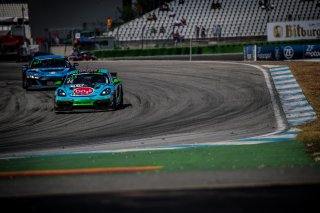 #44 Allied Racing Alexander Hartvig Moritz Wiskirchen Porsche 718 Cayman GT4 RS CS Silver Cup, GT4, Race 2
 | SRO / TWENTY-ONE CREATION - Jules Benichou