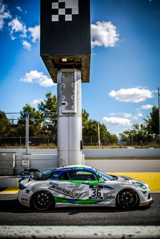 #36 Code Racing Development - Antoine Leclerc - Loc Villiger - Alpine A110 GT4 Evo - Pro-Am, GT4, Paid Test Session
 | SRO / TWENTY-ONE CREATION - Jules Benichou