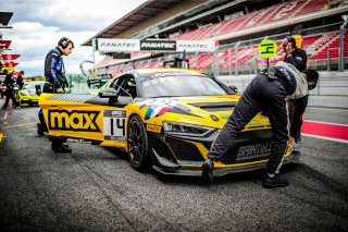 #14 Sainteloc Racing - Roee Meyuhas - Erwan Bastard - Audi R8 LMS GT4 - Silver Cup, GT4, Paid Test Session
 | SRO / TWENTY-ONE CREATION - Jules Benichou