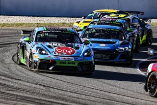 #44 Allied Racing - Moritz Wiskirchen - Alexander Hartvig - Porsche 718 Cayman GT4 RS CS - Silver Cup, Race 1
 | SRO / Patrick Hecq Photography
