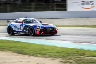 #87 AKKODIS ASP - Jim Pla - Jean Luc Beaubelique - Mercedes AMG GT4 - Pro-Am, Free Practice 2
 | SRO / Patrick Hecq Photography