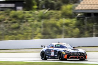 #61 AKKODIS ASP - Fabien Barthez - Mauro Ricci - Mercedes AMG GT4 - Am, Free Practice 2
 | SRO / Patrick Hecq Photography