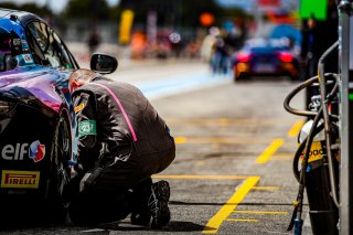 #55 - Autosport GP LS Group Performance - Laurent HURGON - Alain FERTE - Alpine A110 GT4 EVO - Am, GT4 European Series, Pitlane, Race 1
 | © SRO - TWENTY-ONE CREATION | Jules Benichou