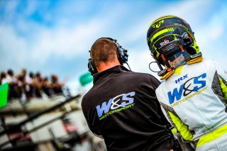 #442 - W&S Motorsport - Gustavo XAVIER (R) - Taylor HAGLER - Porsche 718 Cayman GT4 RS CS - Pro-Am, GT4 European Series, Pitlane, Race 1
 | © SRO - TWENTY-ONE CREATION | Jules Benichou