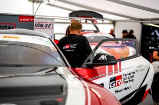 #290 - Toyota Gazoo Racing Sweden - Emil SKARAS - Hans HOLMLUND - Toyota GR Supra GT4 EVO - Pro-Am - GT4 Scandinavia, Ambiance, Paddock
 | © SRO / Kevin Pecks 1VIER