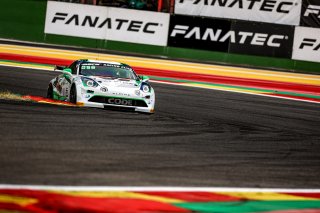 #36 - Code Racing Development - Antoine LECLERC - Antoine LECLERC - Loic VILLIGER - Alpine A110 GT4 EVO - Pro-Am, Free Practice 1
 | &copy; SRO / Kevin Pecks 1VIER
