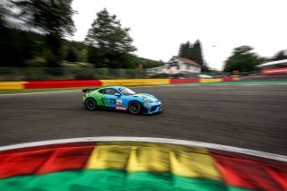 #44 - Allied-Racing - Allied-Racing GmbH - Oskar Lind KRISTENSEN (R) - Jordan WALLACE - Porsche 718 Cayman GT4 RS CS - Pro-Am, Free Practice 1
 | &copy; SRO / Kevin Pecks 1VIER
