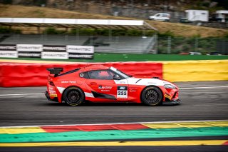 #255 - Toyota Gazoo Racing Sweden - Toyota Gazoo Racing Sweden - Axel BENGTSSON - Mikael BRUNNHAGEN - Toyota GR Supra GT4 EVO - Pro-Am, Free Practice 1
 | &copy; SRO / Kevin Pecks 1VIER