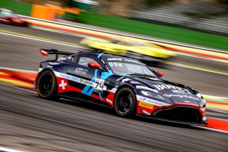#74 - Racing Spirit of L&eacute;man - Racing Spirit of L&eacute;man - Victor WEYRICH - Konstantin LACHENAUER - Aston Martin Vantage AMR GT4 - Silver, Free Practice 1
 | &copy; SRO / Kevin Pecks 1VIER