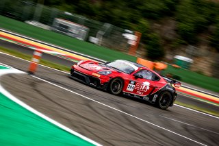 #204 - Otto Racing - Otto Racing - Otto GULLBERG - Daniel NILSSON - Porsche 718 Cayman GT4 RS CS - Pro-Am, Free Practice 1
 | © SRO / Kevin Pecks 1VIER