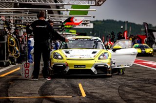 #94 - SRS Team Sorg Rennsport - Sorg Rennsport GmbH - Ivan EKELCHIK (R) - TBD - Porsche 718 Cayman GT4 RS CS - Silver, Free Practice 1
 | © SRO / Kevin Pecks 1VIER