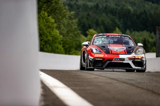 #23 - Overdrive Racing -  MC Overdrive Racing - Pavel LEFTEROV - Stefan BOSTANDJIEV - Porsche 718 Cayman GT4 RS CS - Silver, Free Practice 1
 | © SRO / Kevin Pecks 1VIER