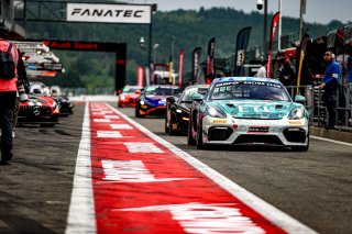 #13 - Overdrive Racing -  MC Overdrive Racing - Ivailo TZONEV - Joachim BOLTING - Porsche 718 Cayman GT4 RS CS - Am, Free Practice 1
 | © SRO / Kevin Pecks 1VIER
