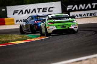 #93 - SRS Team Sorg Rennsport - Sorg Rennsport GmbH - Ricardo DORT - Sergio PAULET - Porsche 718 Cayman GT4 RS CS - Silver, Free Practice 2
 | &copy; SRO / Kevin Pecks 1VIER