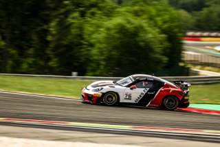 #76 - Centri Porsche Ticino - Amag First Rennsport - Alex FONTANA - Patrick HOFMANN - Porsche 718 Cayman GT4 RS CS - Pro-Am, Qualifying
 | &copy; SRO / Kevin Pecks 1VIER