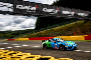 #22 - Allied-Racing - Allied-Racing GmbH - Alexander HARTVIG - Nathan SCHAAP (R) - Porsche 718 Cayman GT4 RS CS - Silver, Paid Test Session
 | &copy; SRO / Kevin Pecks 1VIER