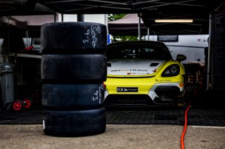 #94 - SRS Team Sorg Rennsport - Sorg Rennsport GmbH - Ivan EKELCHIK (R) - TBD - Porsche 718 Cayman GT4 RS CS - Silver, Paddock
 | &copy; SRO / Kevin Pecks 1VIER