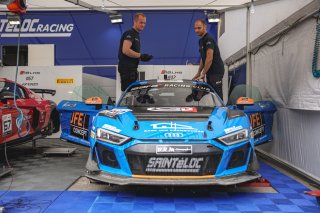 #42 - Sainteloc Junior Team - Sainteloc Junior Team - Gregory GUILVERT - Christophe HAMON - Audi R8 LMS GT4 - Pro-Am, Paddock
 | &copy; SRO / Kevin Pecks 1VIER