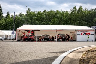 #15 - NM Racing Team - NM Racing Team - Alexandre PAPADOPULOS - Lluc IBANEZ TRULLOLS - Mercedes-AMG GT4 - Silver, #16 - NM Racing Team - NM Racing Team - Filip VAVA-ATANACKOVIC - Jakub KNOLL - Mercedes-AMG GT4 - Pro-Am, Paddock
 | &copy; SRO / Kevin Pecks 1VIER