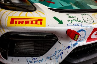 #13 - Overdrive Racing -  MC Overdrive Racing - Ivailo TZONEV - Joachim BOLTING - Porsche 718 Cayman GT4 RS CS - Am, Paddock
 | &copy; SRO / Kevin Pecks 1VIER