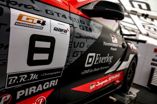 #8 - Xwift Racing Events - Xwift Racing Events - Antoine POTTY - Etienne CHELI - Toyota GR Supra GT4 EVO - Silver, Paddock
 | &copy; SRO / Kevin Pecks 1VIER