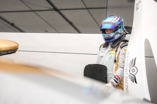 #19 - racing one - Racing one GmbH - Jessica BACKMAN (R) - Andreas BACKMAN (R) - Aston Martin Vantage AMR GT4 - Silver, GT4 European Series, Paddock
 | &copy; SRO / Kevin Pecks 1VIER