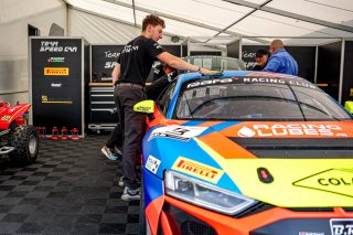 #3 - Team Speedcar - Robert CONSANI - Benjamin LARICHE - Robert CONSANI - Audi R8 LMS GT4 - Silver, GT4 European Series, Paddock
 | &copy; SRO / Kevin Pecks 1VIER
