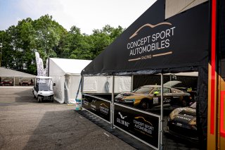 #111 - CSA Racing - Gael CASTELLI - Gael CASTELLI - Alexandre COUGNAUD - Audi R8 LMS GT4 - Silver, GT4 European Series, Paddock
 | &copy; SRO / Kevin Pecks 1VIER