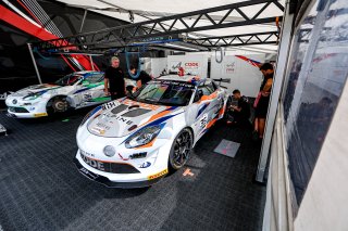 #35 - Code Racing Development - Sandro PERISSOUTTI - Vincent BELTOISE - Sandro PERISSOUTTI - Alpine A110 GT4 EVO - Silver, #36 - Code Racing Development - Antoine LECLERC - Antoine LECLERC - Loic VILLIGER - Alpine A110 GT4 EVO - Pro-Am, GT4 European Serie | © SRO / Kevin Pecks 1VIER