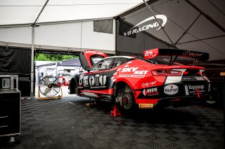 #17 - V8 Racing - V8 Racing - Dante RAPPANGE - Kenny HERREMANS - Chevrolet Camaro GT4.R - Silver, GT4 European Series, Paddock
 | © SRO / Kevin Pecks 1VIER