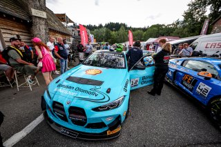#12 - Borusan Otomotiv Motorsport - Borusan Otomotiv Motorsport - Berkay BESLER - Tom EDGAR - BMW M4 GT4 G82 - Silver, Race 1
 | &copy; SRO / Kevin Pecks 1VIER