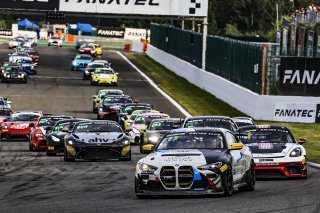 #117 - L'ESPACE BIENVENUE - Racetivity - Benjamin LESSENNES - Ricardo VAN DER ENDE - BMW M4 GT4 G82 - Silver, GT4 European Series, Race 1
 | &copy; SRO / Patrick Hecq Photography