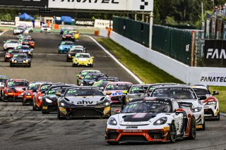 #76 - Centri Porsche Ticino - Amag First Rennsport - Alex FONTANA - Patrick HOFMANN - Porsche 718 Cayman GT4 RS CS - Pro-Am, GT4 European Series, Race 1
 | &copy; SRO / Patrick Hecq Photography