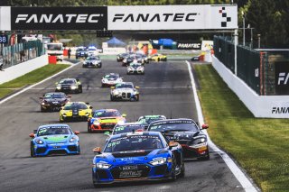 #42 - Sainteloc Junior Team - Sainteloc Junior Team - Gregory GUILVERT - Christophe HAMON - Audi R8 LMS GT4 - Pro-Am, GT4 European Series, Race 1
 | &copy; SRO / Patrick Hecq Photography